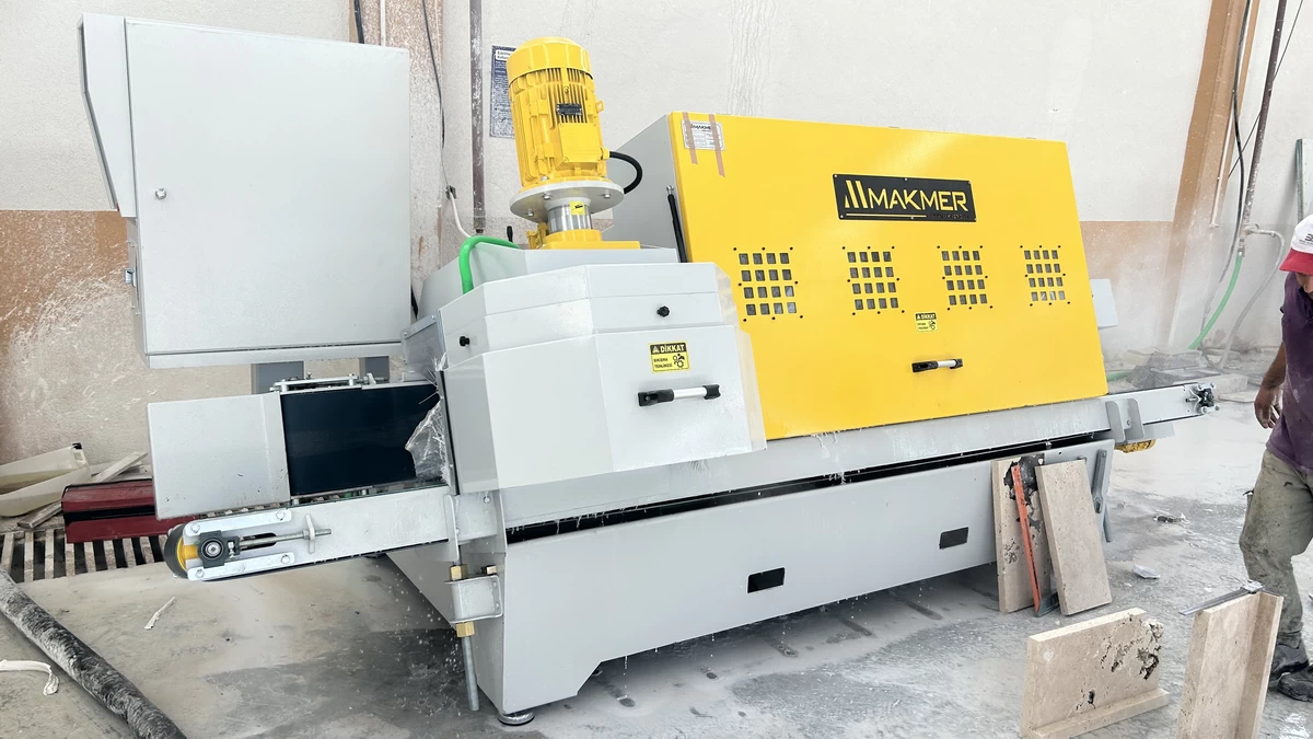 L Yarma mermer makinesi