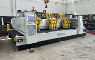 Mermer İşleme Makinesi İmalatı 17 Plaka Ebatlama Hattı